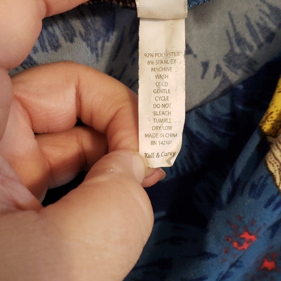 Lularoe Tall and Curvy Bee Leggings - Picture 4 of 4